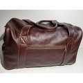 Masai leather travel bags