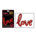 Giant Red Love Foil Balloon for Valentine's Day, Party Decorations, Anniversary, Engagements, Wed...