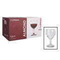 Citinova 300ml Almond Stemware Red Wine Glass Set (6 Piece Set)