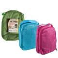 Double Insulated Lunch Bag, Two Separate Zipped Compartments, 10X20X28Cm