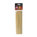Long Bamboo Skewers 25Cm 100Pc 3Mm, Sosatie Braai Kebab