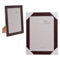 A4 Photo Picture Frame, Mahogany