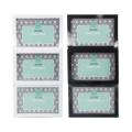 Collage Plastic Picture Frame 3 Hole Opening Black And White 10cmx15cm