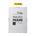 Clip Glass Frameless Picture Frame, Low Profile Minimalist Picture Photo Gallery Frame - A4 21x30cm