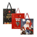 (3 Pack) Large Christmas Stationery Gift Bag 26x32cm