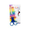 Khoki 17cm Sharp Tip Stainless Steel Scissor with Plastic Easy Grip Handle