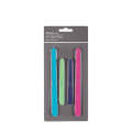 Emery Board Nail File Set 24pc Assorted Lengths and Colours