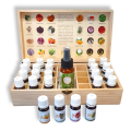 Yves Authentic Collection Aromatherapy Essential Oils Gift Set - 10ml 24 Essential Oils with 50ml...