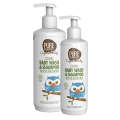 Pure Beginnings Soothing All In One Baby Wash & Shampoo with Organic Baobab Certified Organic