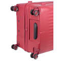 Cellini Xpedition Large Volume 4 Wheel Trolley Trunk | Red