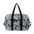 Escape Carry-All Weekender Bag | Black & White Hibiscus
