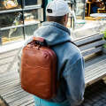 Zemp Charles Leather Backpack (S) | Waxy Tan