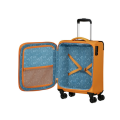 American Tourister Pulsonic 55cm Cabin Spinner - Expandable | Sunset Yellow