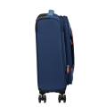 American Tourister Pulsonic 55cm Cabin Spinner - Expandable | Combat Navy