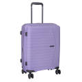 Cellini Starlite Carry-On 4 Wheel Trolley Case | Lilac