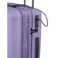 Cellini Starlite Carry-On 4 Wheel Trolley Case | Lilac