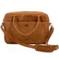 Tan Leather Goods - Bailey Laptop Bag | Toffee