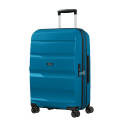 American Tourister Bon Air DLX 66cm Medium Spinner - Expandable | Seaport Blue