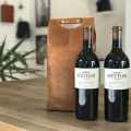 Zemp Pinotage 1 Leather Wine Carrier | Waxy Tan