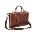Adpel Fastlane Slim Leather 15" Laptop Bag | Brown