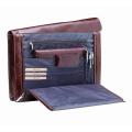 Adpel Vitello Leather Luxury Business Underarm Folder | Brown
