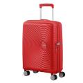 American Tourister Soundbox 55cm Cabin Spinner - Expandable | Coral Red