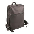 Adpel Torino Leather Laptop Backpack | Black