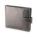 Adpel Dakota Leather Wallet With Tab | Black