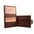 Adpel Dakota Leather Wallet With License Pocket | Brown