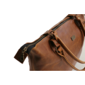Tan Leather Goods - Daisy Leather Handbag | Pecan
