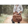 Tan Leather Goods - Joanie Leather Nappy Bag | Pecan