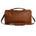 Tan Leather Goods - Jackson Leather Duffel Bag | Pecan