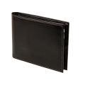 Adpel Synthetic Leather Wallet With RFID & Coin Purse | Black