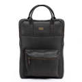 Tan Leather Goods - Charlie Backpack | Black