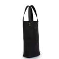 Tan Leather Goods - Vinot Wine Bag | Black