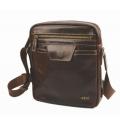 Adpel Lucca Leather Messenger Bag | Brown