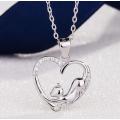 925 Sterling Silver Cat Necklace