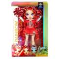 Rainbow High Cheer Ruby Anderson  Red Cheerleader Fashion Doll