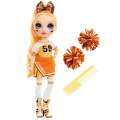 Rainbow High Cheer Poppy Rowan  Orange Cheerleader Fashion Doll