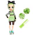 Rainbow High Cheer Jade Hunter  Green Cheerleader Fashion Doll