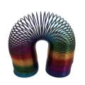 colourful slinky spring