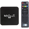 4K MXQ Pro Android TV Box Media Player - Youtube NetFlix Disney+ Streaming via WiFi