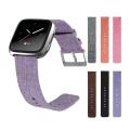 Fitbit Versa Band Strap With Buckle Connector Replacement Wristband For Fitbit Versa - Grey