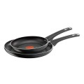 Jamie Oliver Twin Frying Pans Black - E776S245