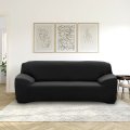 Fine Living 3 Seater Couch Cover - Black (Free Shipping)
