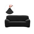 Fine Living 2 Seater Couch Cover Black (Delivery is on Us )