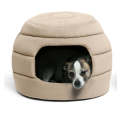 Best Friends by Sheri Honeycomb Ilan Hut Cuddler Dog & Cat Bed