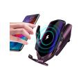 R2 Qi Car Wireless Charger Infrared Air Vent Car Phone Holder Mount