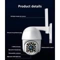 PTZ IP Camera Wifi Outdoor Speed Dome Wireless Wifi Security 23 LED Light Camera Pan Tilt Onif St...