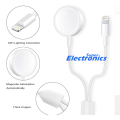 2 in 1 Wireless Apple Charger Cable Compatible with for Iphone and Apple Watch